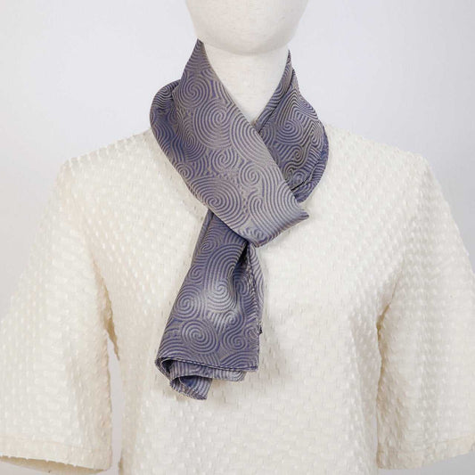 Japanese Yamanashi Jomon Silk Scarf / Long Type | Taste of Japan