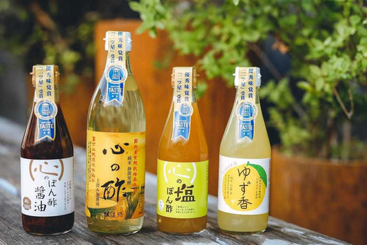 Totsuka Vinegar Brewery's Organic Japanese "Kokoro no Su" Set
