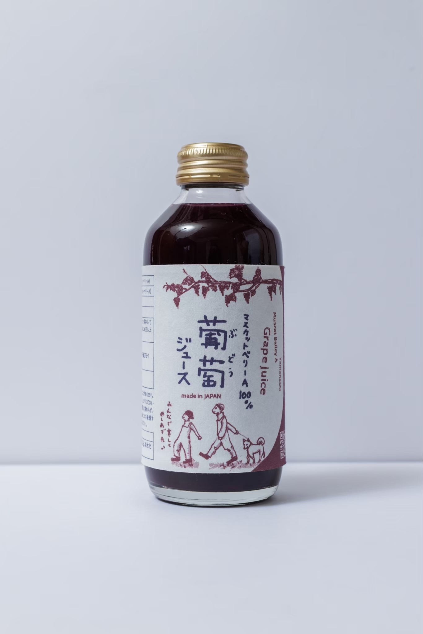 Yamanashi Muscat Bailey A Grape Juice (Non-Concentrate, Straight)